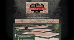 Desktop Screenshot of caucciconcrete.com